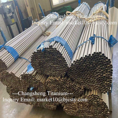 ASTM Grade 1 CP Titanium Tube Annealed Seamless Tubing OD6mm ID4mm