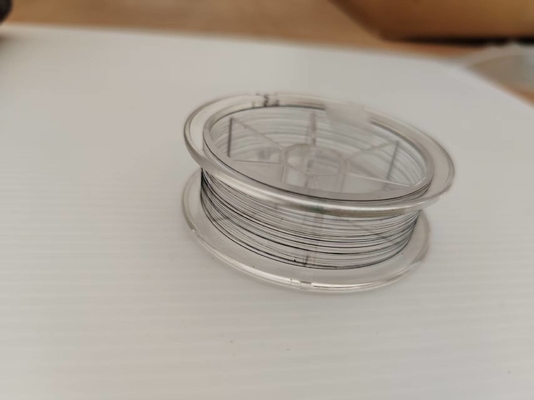 Ternary Nitinol NiTiCu Wire 40um Diameter For Wearable Robot Actuator Industrial
