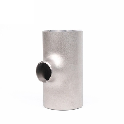 factory welding titanium pipe BW Titanium Reducing Tee Fitting