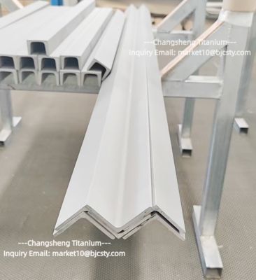 Structural Titanium Equal Leg Angles Gr2 Ti L Shape Angle Profiles 30x30