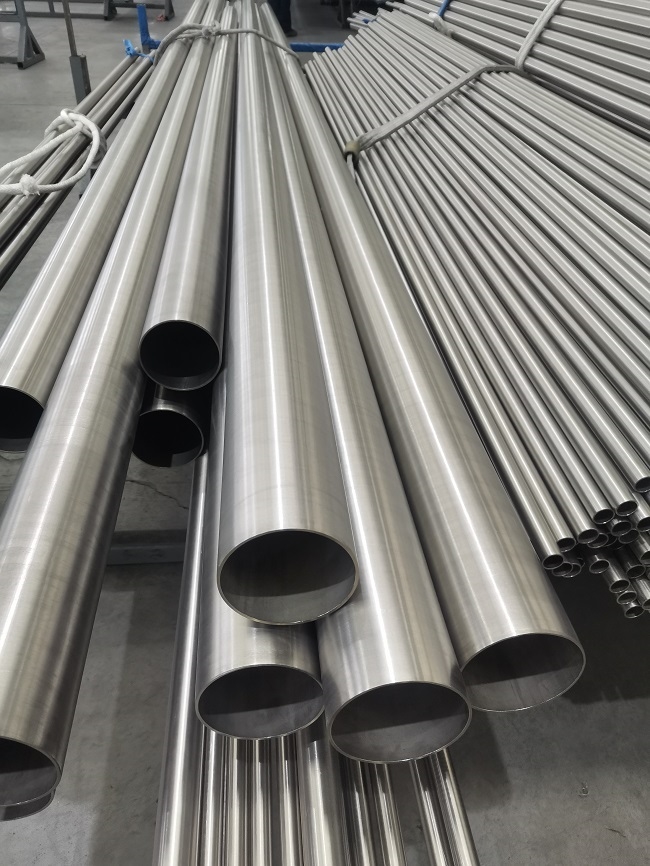 Bt6 Bt1-0 Bt1-00 PT3B PT7m PT1m - échangeur de chaleur de GOST titanique de tuyau/tube ASTM B337 0